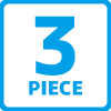 3ピース構造