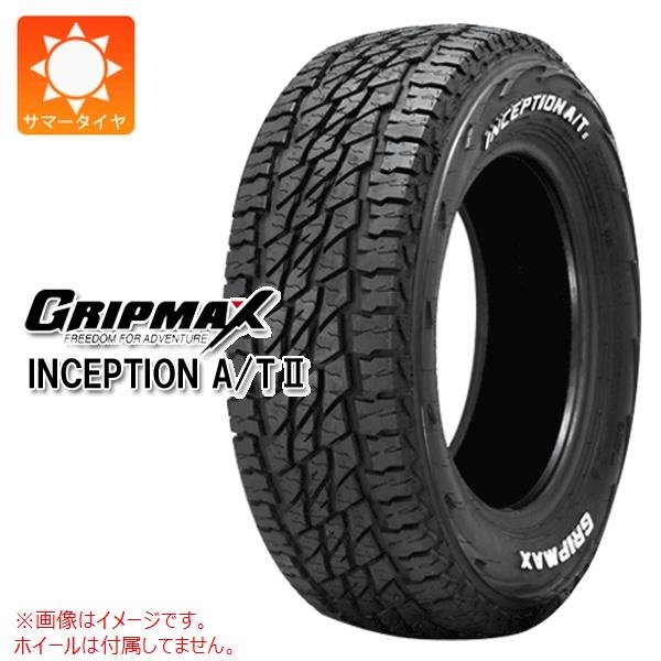 グリップマックス INCEPTION A/T2 145/80R12 80/78N ホワイトレター (145R12 6PR相当)