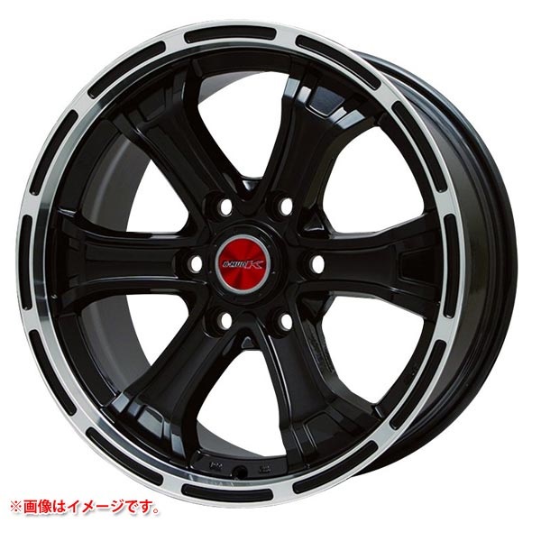 ビッグウェイ B マッド K 6.0-15 グロスブラックリムポリッシュ 