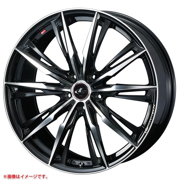 ウェッズ レオニス GX 7.5-19 パールブラックミラーカット PBMC 