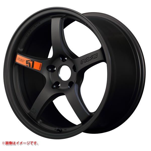 レイズ グラムライツ 57CR スペックD 9.5-18 マットスーパーダーク 