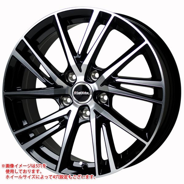 ホットスタッフ ラフィット LW-06 2 8.0-18 ブラックポリッシュ BK/P 