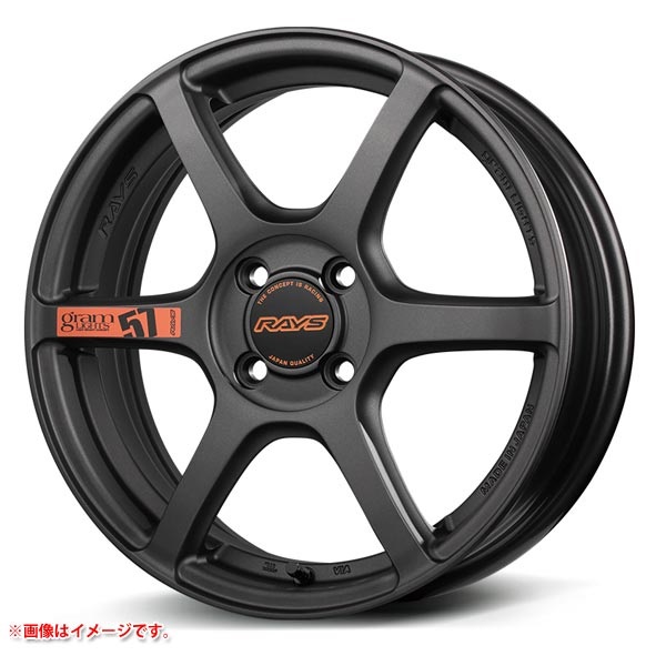 レイズ グラムライツ 57C6 スペックD 5.0-15 マットスーパーダーク 