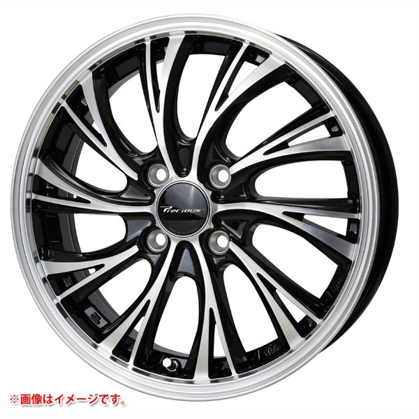 ホットスタッフ プレシャス HS-2 5.5-15 メタリックブラックポリッシュ 