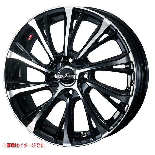 ウェッズ レオニス JG 5.0-16 パールブラックミラーカット PBMC 