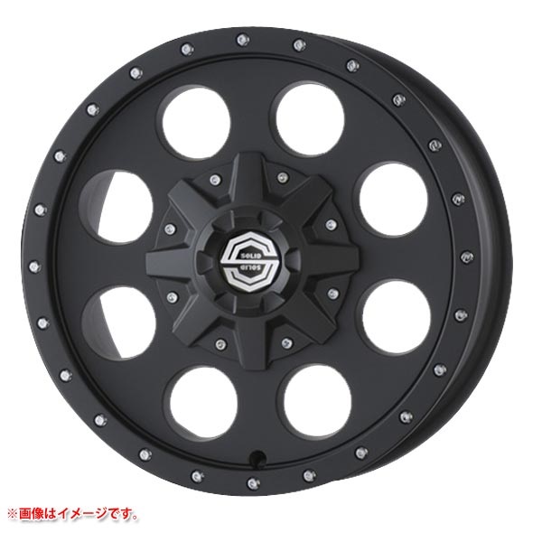 ソリッドレーシング アイメタル X 6.5-16 ソリッドブラック