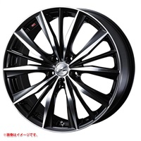 ウェッズ レオニス VX 7.0-18 ブラックミラーカット BKMC