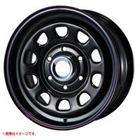 MLJ デイトナ SS 6.5-15 ブラック(レッドブルーライン)