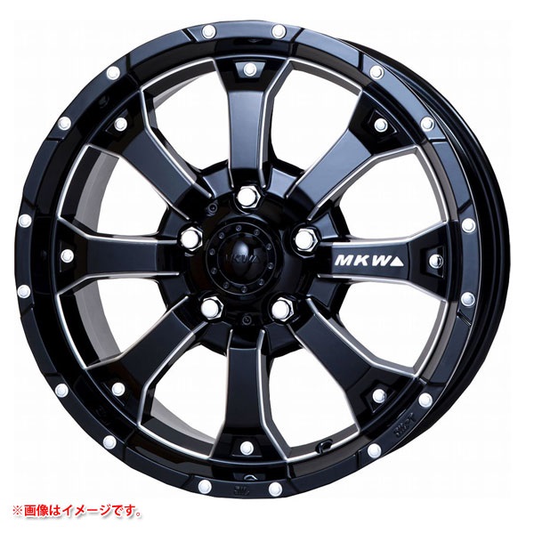 MKW MK-46 M/L+ 8.0-16 ミルドブラック