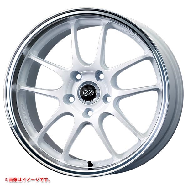 エンケイ パフォーマンスライン PF01SS 9.0-17 パールマシーンホワイト