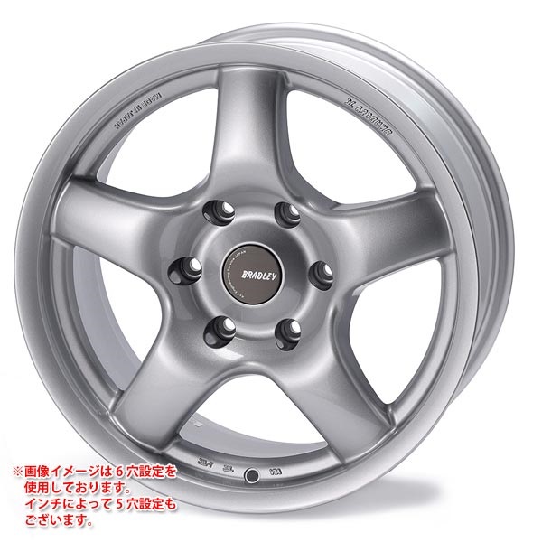 4x4エンジニアリング ブラッドレー パイ 8.0-17 ブライトシルバー