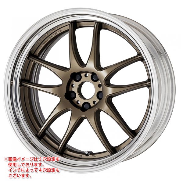 ワーク エモーション CR 2P 11.5-18 アッシュドチタン AHG