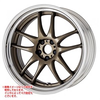 ワーク エモーション CR 2P 11.5-18 アッシュドチタン AHG