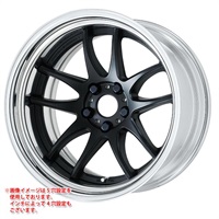 ワーク エモーション CR 2P 11.5-18 マットブラック MBL