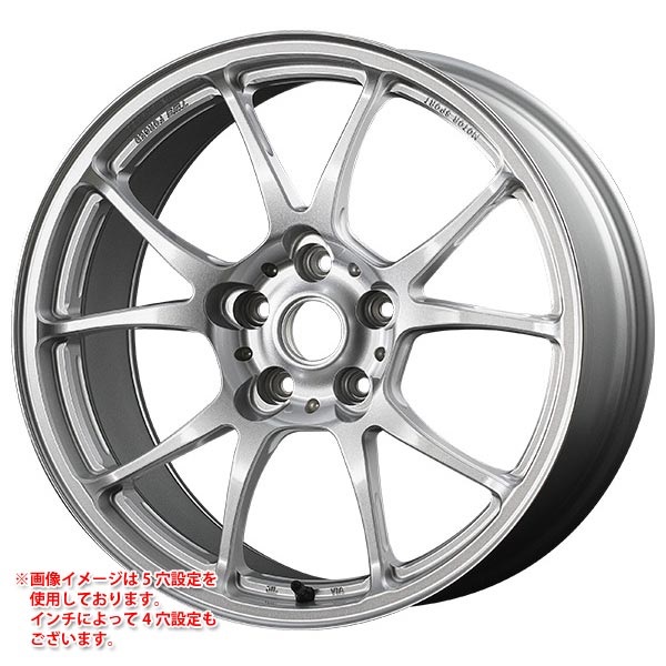TWS TWS モータースポーツ T66-F 8.5-18 グロスシルバー GS
