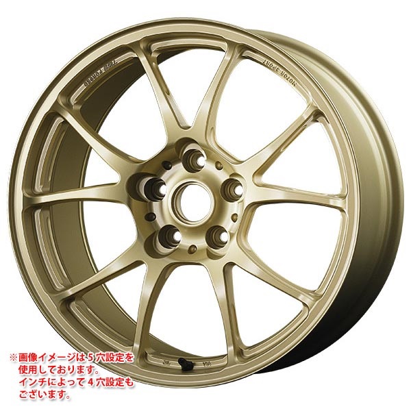 TWS TWS モータースポーツ T66-F 8.5-18 フラットゴールド FGD