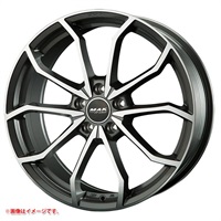 MAK MAK レーベFF 8.0-18 ガンメタリックミラー