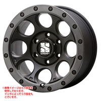 MLJ エクストリームJ XJ03 8.0-17 フラットブラックスモークフランジ