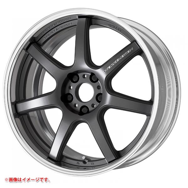 ワーク エモーション T7R 2P 10.0-18 マットカーボン MGM