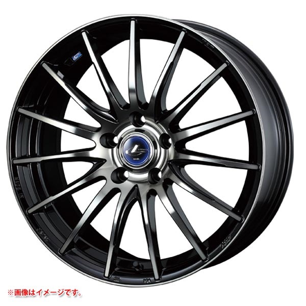 ウェッズ レオニス ナヴィア 05 7.0-18 ブラックミラーカットブラッククリアー BPB