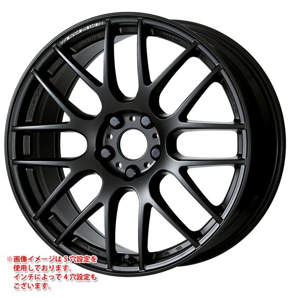 ワーク エモーション M8R 7.0-17 マットブラック MBL