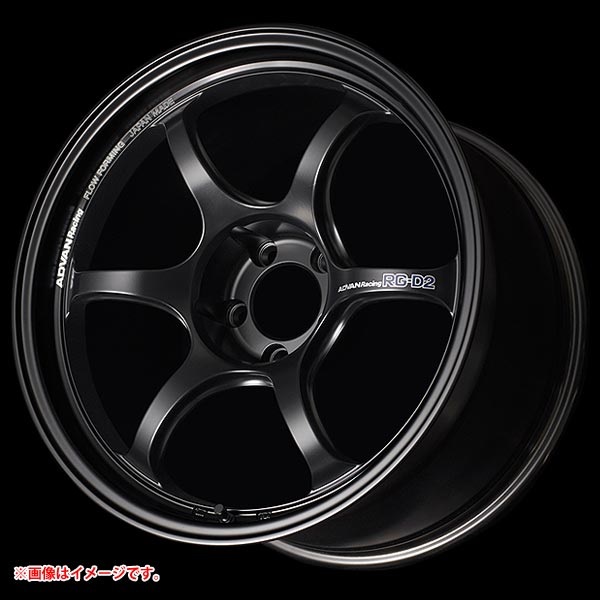 ヨコハマ アドバンレーシング RG-D2 10.5-18 セミグロスブラック SGB
