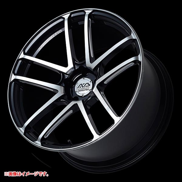 ヨコハマ AVS モデル F50 9.0-20 グロスブラックコンビ GBC