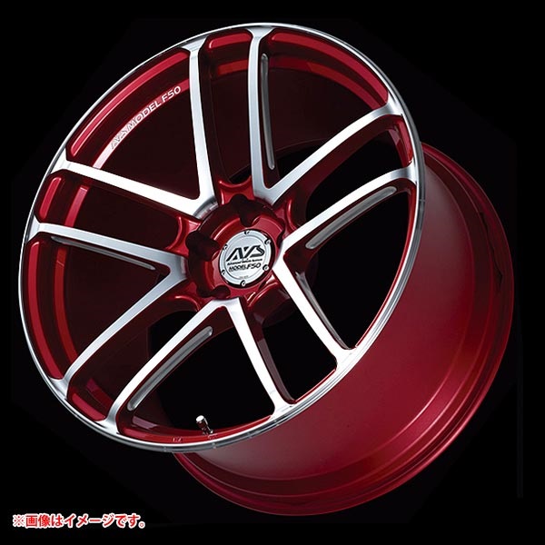 ヨコハマ AVS モデル F50 9.0-20 プラチナレッドコンビ PRC