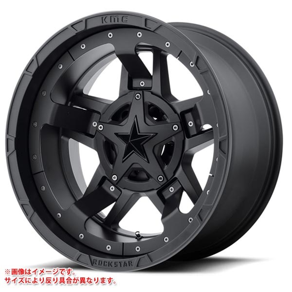 KMC XD827 ロックスター3 9.0-18 マットブラック