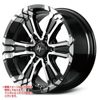 マルカサービス ナイトロパワー クロスクロウ 6.5-16 ブラックメタリックミラーカット BM/MC