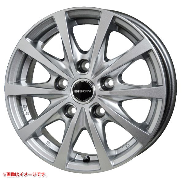 ホットスタッフ バイソン BN-02 5.0-14 シルバー