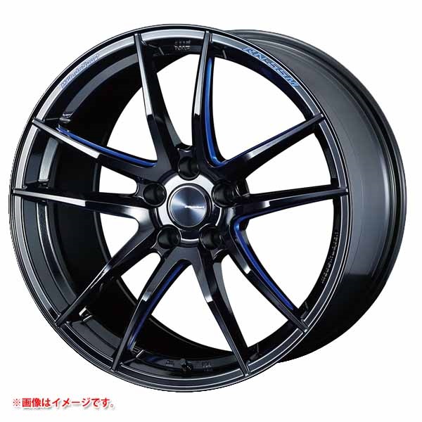 ウェッズ ウェッズスポーツ RN-55M 8.0-18 ブラックブルーマシニング BBM