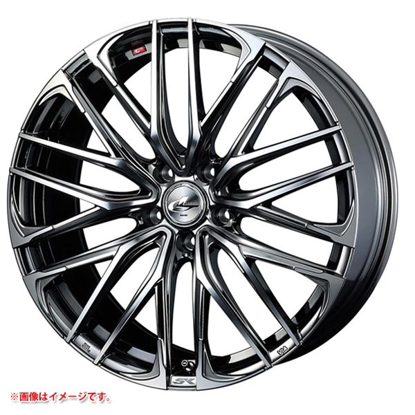 ウェッズ レオニス SK 7.0-17 ブラックメタルコートミラーカット BMCMC