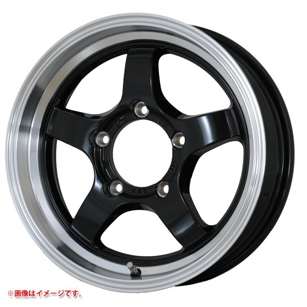 ドゥオール CST ゼロワンハイパー S 5.5-16 ブラックリムポリッシュ