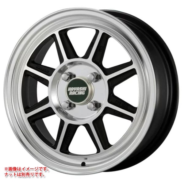 ハヤシレーシング ハヤシストリート STF 6.5-16 ブラックポリッシュ