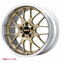 BBS JAPAN BBS RS-GT 9.5-19 ゴールドシルバーダイヤカットリム GL-SLD
