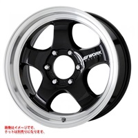 ワーク エクストラップ S1HC 6.5-17 ブラックダイヤカットリム BRC