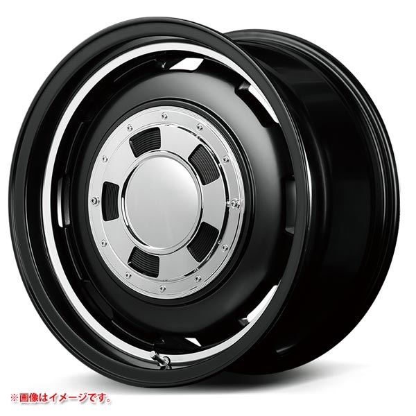 マルカサービス ガルシア シスコ 7.0-16 セミグロスブラックリムヴァーレイポリッシュ SB2