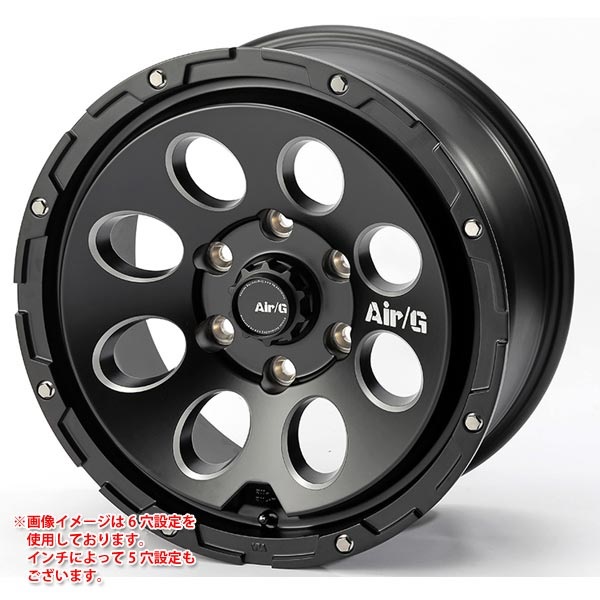 4x4エンジニアリング エアージー マッシヴ 8.0-17 マットブラック MBK