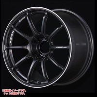 ヨコハマ アドバンレーシング RS3 8.5-18 ブラックガンメタリックリング BGR