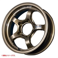 ヨコハマ アドバンレーシング RJ-D2 6.0-16 アンバーブロンズメタリック UBM