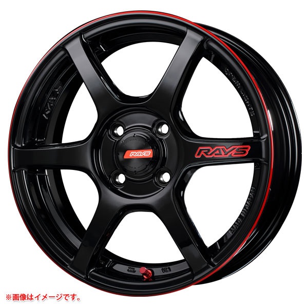 レイズ グラムライツ 57C6 タイムアタックエディション 5.0-15 ブラックマシニングE-procoat BLJ