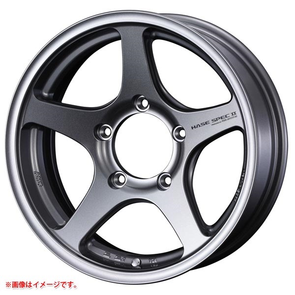 ウェッズ ハセスペック2 5.5-16 ライトガンメタリック