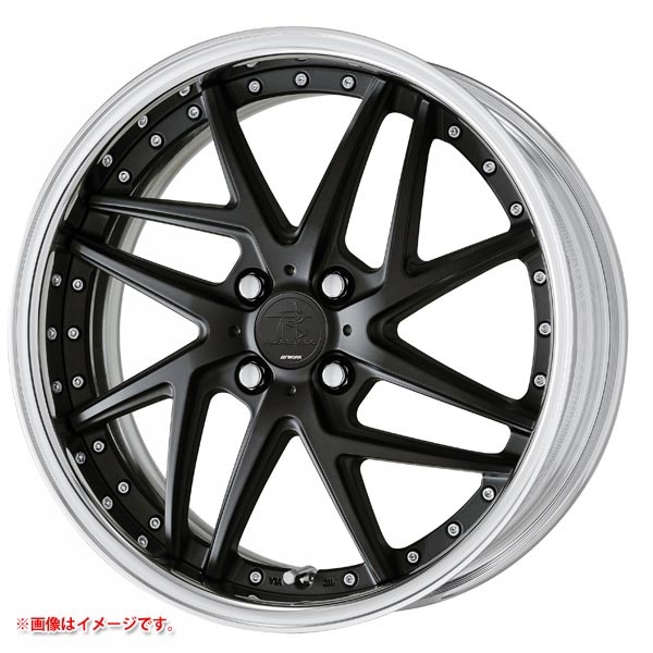 ワーク リザルタード メッシュ2 10.5-17 マットブラック MBL