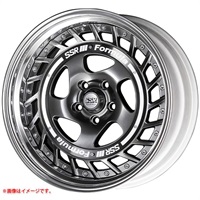 SSR フォーミュラ エアロスポーク 9.5-19 チタンシルバー