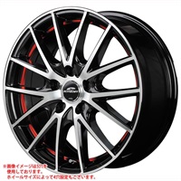 マルカサービス シュナイダー RX27 7.0-17 ブラックメタリックポリッシュアンダーカットレッドクリアー BMP/RED