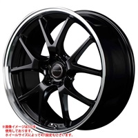 マルカサービス ヴァーテックワン エグゼ5 7.0-18 グロッシーブラックリムポリッシュ GBP