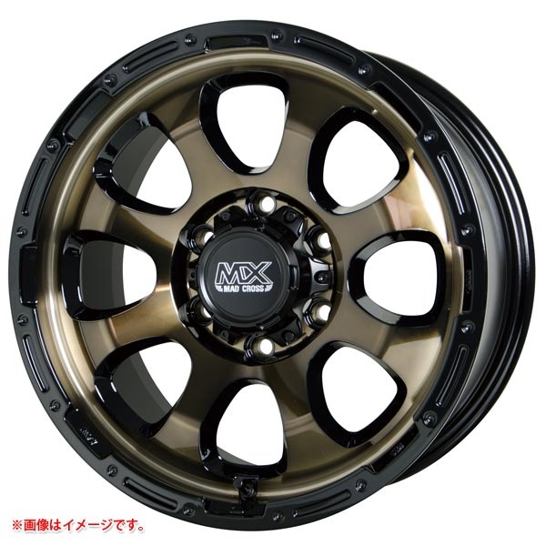 ホットスタッフ マッドクロスグレイス 6.0-15 ブロンズクリアリムブラック BRC/BK