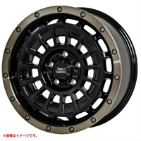 ホットスタッフ バークレイハードロック ローガン 7.0-16 ブラックリムポリッシュブロンズクリア BK/BRC