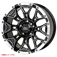 ホットスタッフ バークレイハードロック エルバート 7.0-16 ブラックサイドマシニングリムポリッシュ BSM/P